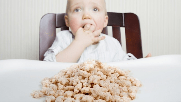 When can babies eat puffs?